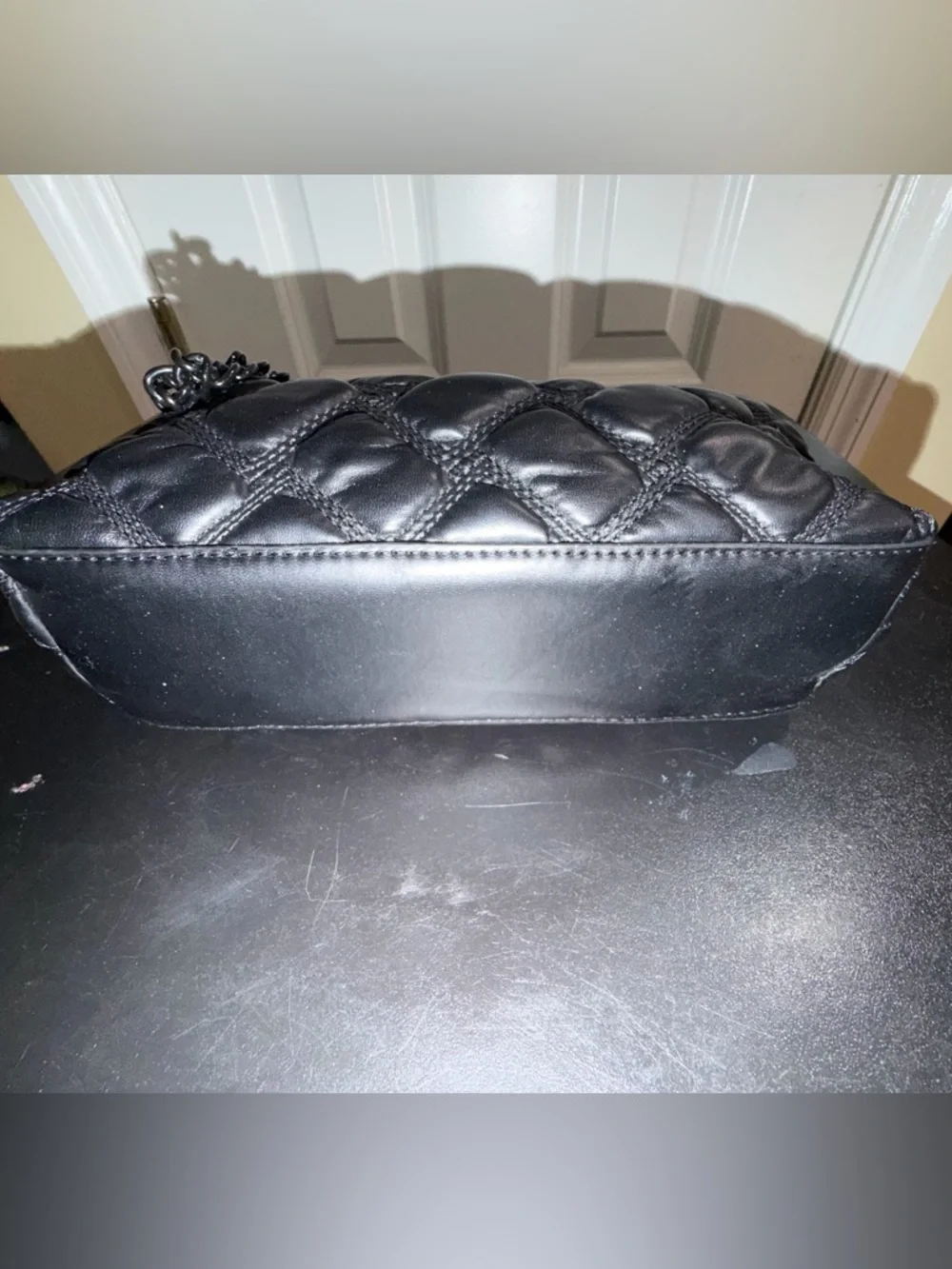 Quilted Shoulder / crossbody Bag in Black